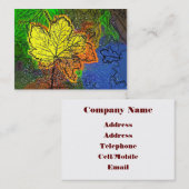 秋 名刺 (正面/裏面)