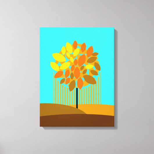 秋 – 四季 キャンバスプリント (正面)