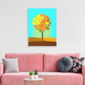 秋 – 四季 キャンバスプリント (インサイチュ (リビング))