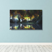 秋（夜） キャンバスプリント (インサイチュ (ウッドフロア))
