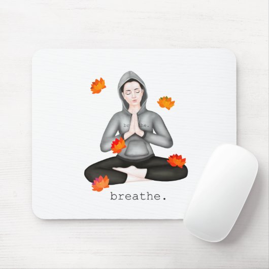 秋。息を吸う マウスパッド (マウス)