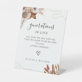 秋 | 愛の世代のしるし 台座サイン