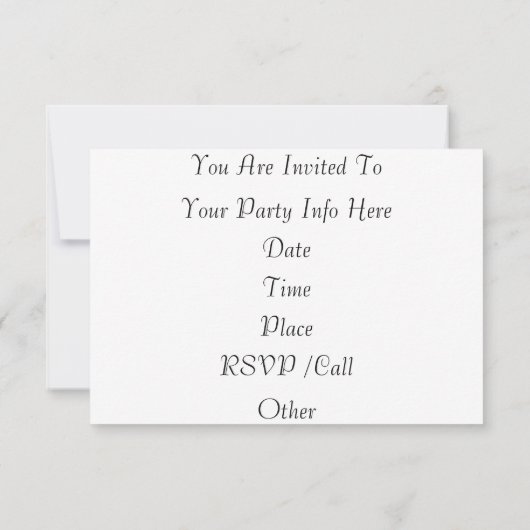 秋/感謝祭かぼちゃの招待状 招待状 (裏面)