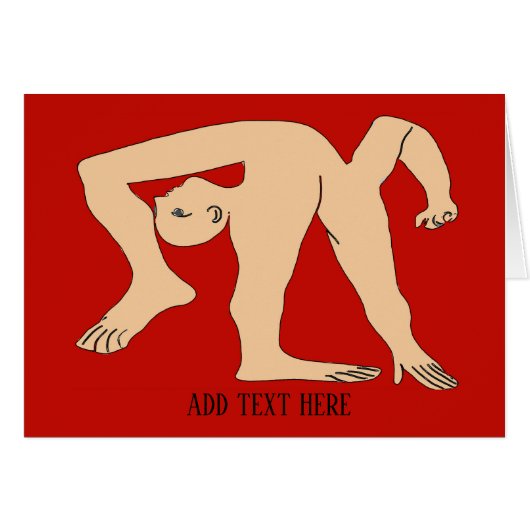 秋、抽象芸術 (正面横)