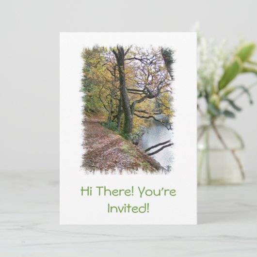 秋 招待状 (スタンド正面)