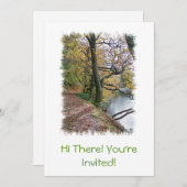 秋 招待状 (正面/裏面)