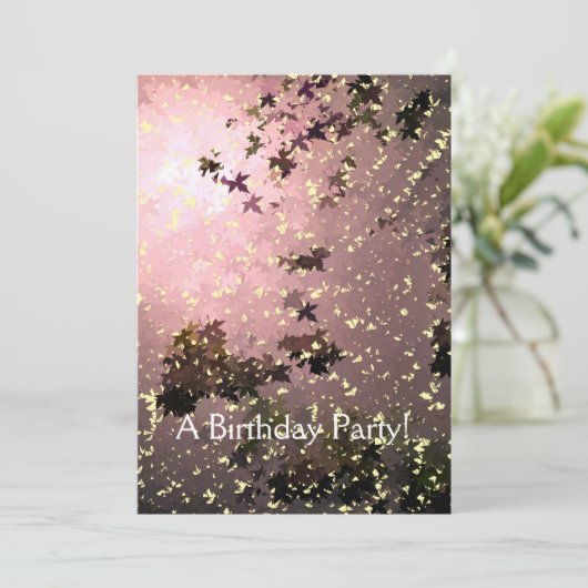 秋 招待状 (スタンド正面)