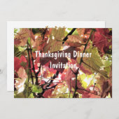 秋 招待状 (正面/裏面)