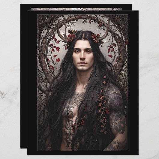 秋/春ダブルプリント (正面/裏面)