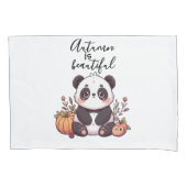 秋 枕カバー (正面)