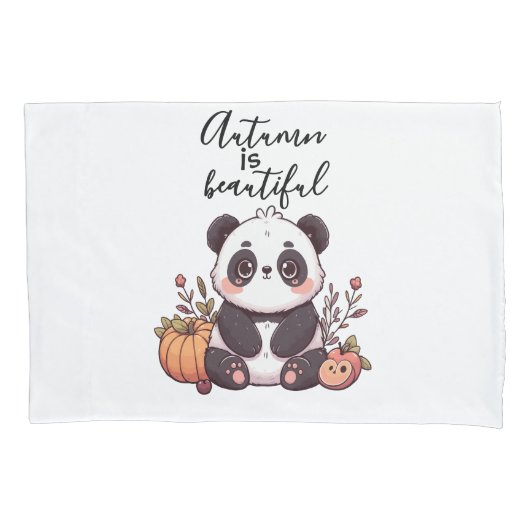 秋 枕カバー (正面)