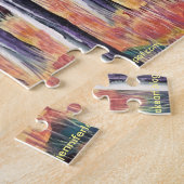 秋《植物》アスペン抽象芸術パズル ジグソーパズル (側面)