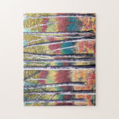 秋《植物》アスペン抽象芸術パズル ジグソーパズル (縦)