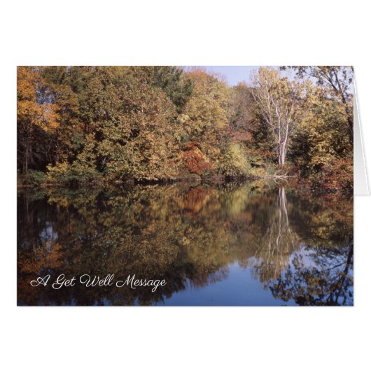 秋、水反射はよく得ます (正面横)