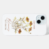 秋 | 独自のTiME内のすべての花の開花 Case-Mate iPhoneケース (裏面 (横))
