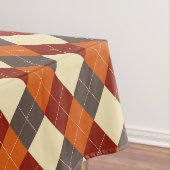 秋/秋のギンガムパターン テーブルクロス (インサイチュ)