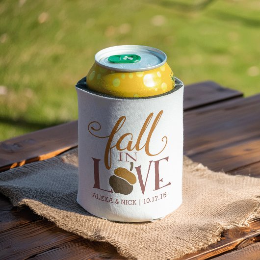 秋 |秋のコーンパーソナライズされたの恩恵 缶クーラー