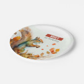 秋/秋のビーズリス – バースデーパーティー –  ペーパープレート (アングル)