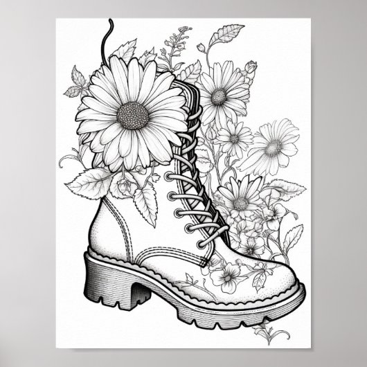 秋/秋の大人彩色 ポスター (正面)