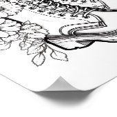 秋/秋の大人彩色 ポスター (角)