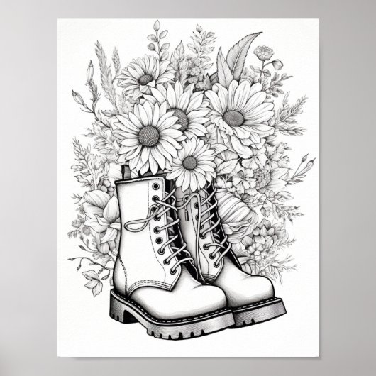 秋/秋の大人彩色 ポスター (正面)