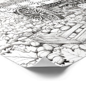 秋/秋の大人彩色 ポスター (角)