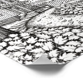 秋/秋の大人彩色 ポスター (角)