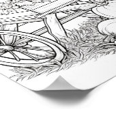 秋/秋の大人彩色 ポスター (角)