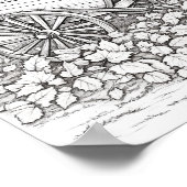 秋/秋の大人彩色 ポスター (角)