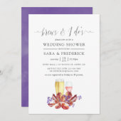 秋 – 秋の水色が私の前に生える 招待状 (正面/裏面)