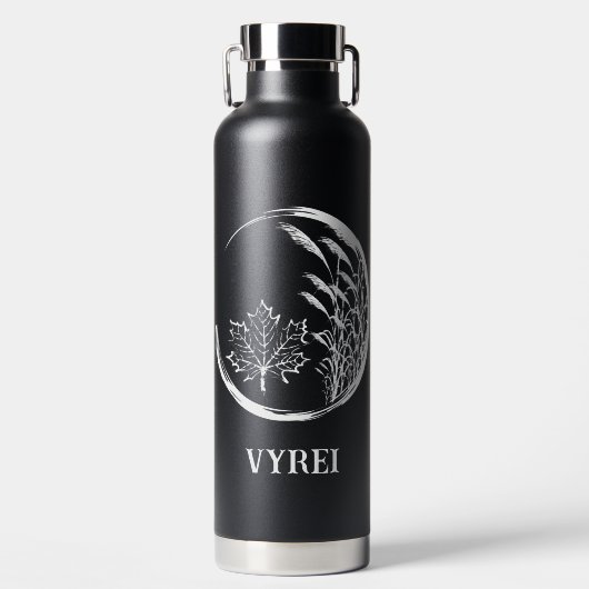 秋/秋の紋章 ウォーターボトル (正面)