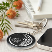 秋/秋の紋章 キーホルダー (正面右)