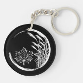 秋/秋の紋章 キーホルダー (裏面)