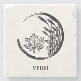 秋/秋の紋章 ストーンコースター