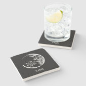 秋/秋の紋章 ストーンコースター (横)