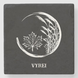 秋/秋の紋章 ストーンコースター