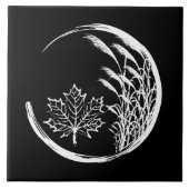 秋/秋の紋章 タイル (正面)