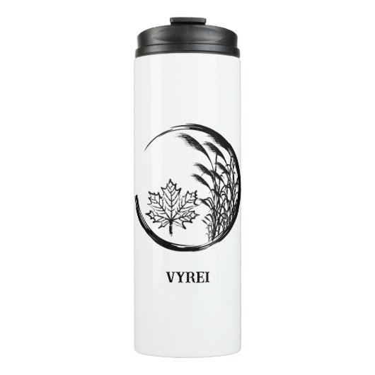 秋/秋の紋章 タンブラー (正面)