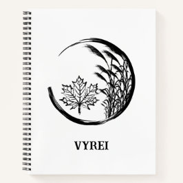 秋/秋の紋章 ノートブック