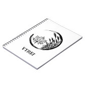 秋/秋の紋章 ノートブック (左側)