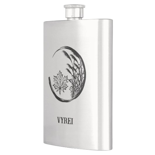 秋/秋の紋章 フラスク (左)