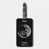 秋/秋の紋章 ラゲッジタグ (裏面縦)