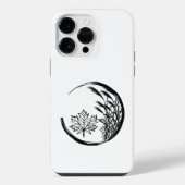 秋/秋の紋章 iPhoneケース (裏面)