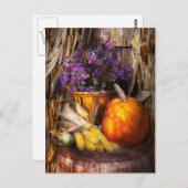 秋 – 秋はフェスティバル ポストカード (正面/裏面)