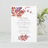 秋 – 秋ウォーターカラーホリデー結婚ズ 招待状 (スタンド正面)