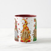 秋/秋カボチャ格言コーヒーマグ マグカップ (中央)