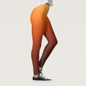秋/秋グラデーション色レギンス レギンス (右)