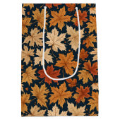 秋&秋ハーベスト離れ ミディアムペーパーバッグ (裏面)