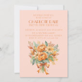 秋・秋フローラ素朴誕生会 招待状 (正面)