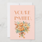 秋・秋フローラ素朴誕生会 招待状 (裏面)